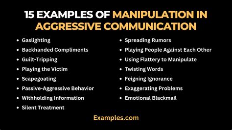 Image result for Manipulation Examples