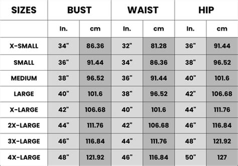 Size Guide - Thechikanlabel