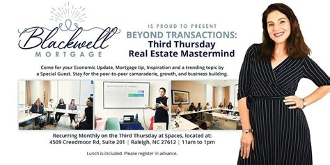 Beyond Transactions: Third Thursday Real Estate Mastermind, 4509 ...
