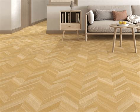 Precision Chevron SPC Flooring Manufacturer | 45° Custom Angles