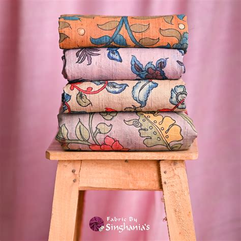 Artistic Kalamkari Fabrics | Order now – fabricbysinghanias