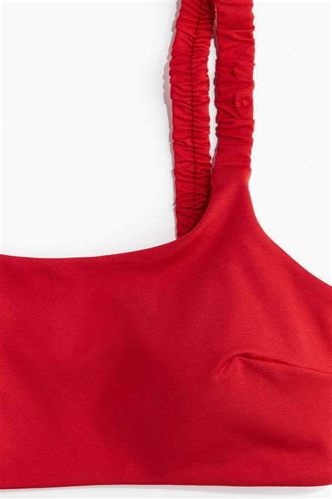 Padded bikini top - Red - Ladies | H&M GB