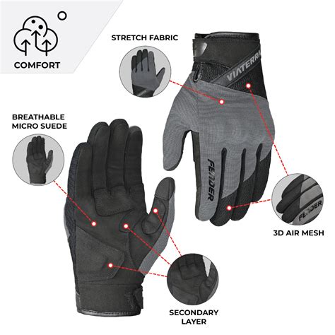 Fender Daily Use Motorcycle Commute Gloves | Comfort & Protection ...