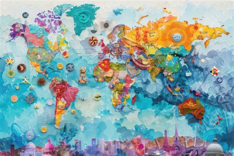 World Map Art 的图像结果