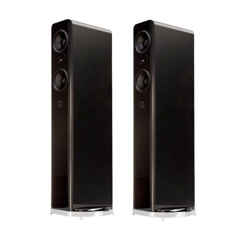 Q Acoustics Concept 500 Floorstanding Speakers Pair (Black Gloss & Whi