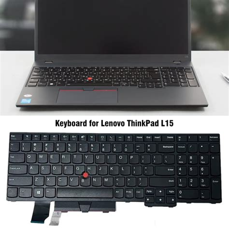 For Lenovo ThinkPad L15 20U3 20U4 20U7 20U8 US Version Laptop Keyboard ...