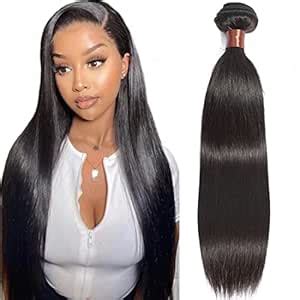 BLACKMOON HAIR 14 Inch Brazilian Virgin Remy Human Hair Extension Hair ...