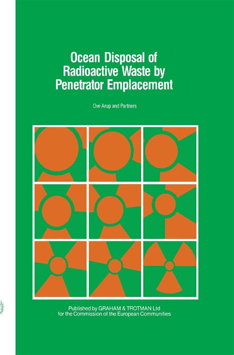Buy Ocean Disposal of Radioactive Waste by Penetrator Emplacement ...