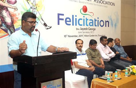 Felicitation Program | Kerala Cricket Association | Official Website