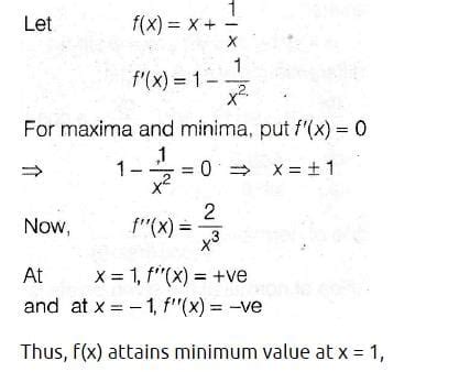 Maxima Minima (Derivative)- 2 Free MCQ Practice Test with Solutions ...