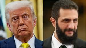 US President Donald Trump To Host Syria’s Interim Leader Ahmed al ...