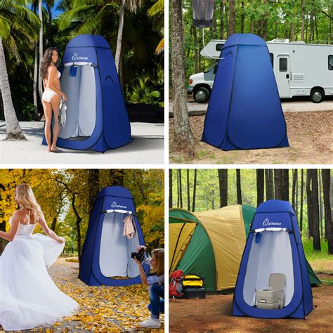 WolfWise Pop up Shower Tent, Pop up Privacy Tent, Portable Shower Tent