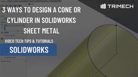 Cone Detailing in SolidWorks 的图像结果
