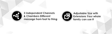 iBELL IBL 36AM3 Leg Massager, Air Compression Leg Circulation System ...