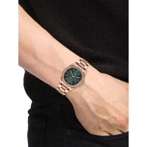 Timex Multifunction Analog Green Dial Women Watch - TW000Z402