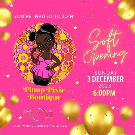 Pinup Pixie Boutique Soft Opening!, 1450 Hawn Ave Shreveport, LA 71107 ...