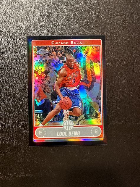 Luol Deng 2006 Topps #CCPR-LD Clutch City Prospects Relics Black /99 ...