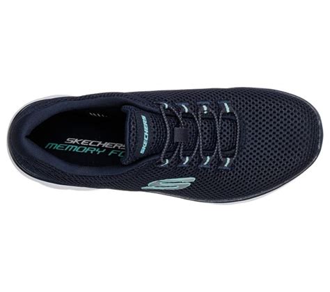 Buy Skechers Women Navy-Blue Sports Sneakers Online | SKU: 239-12985-17 ...