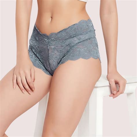 Lace Solid Women's Boy Shorts - luxuriesbliss