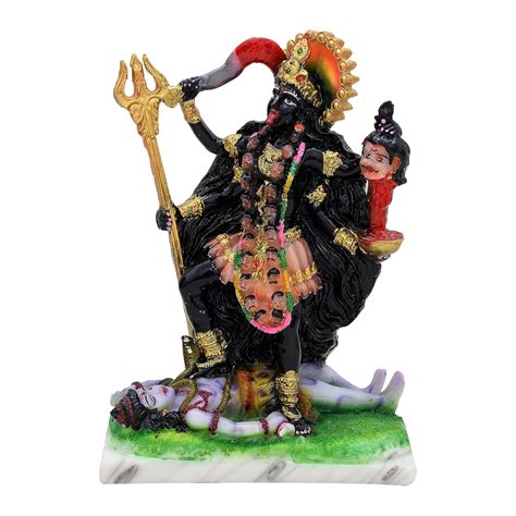 Buy Maa Kali MATA Sculpture Statue Idol Goddess Ma Kaali Deity Murti ...