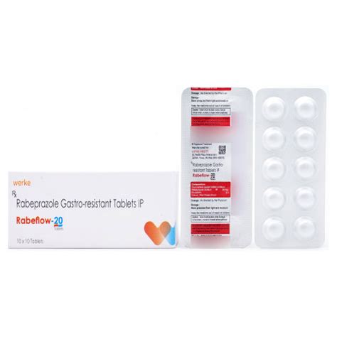 RABEFLOW-20 Tablets Werke Healthcare