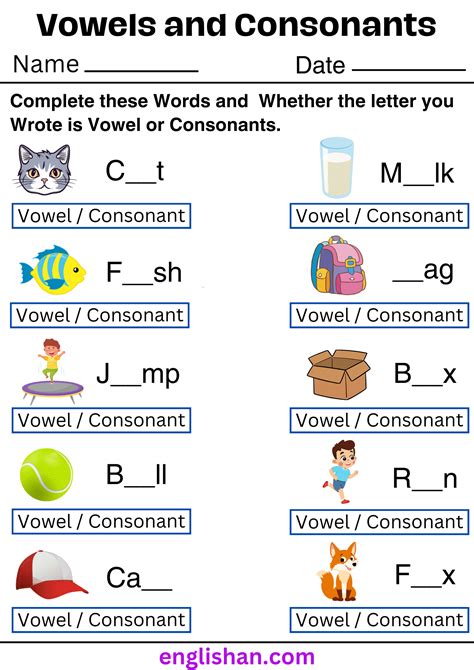 Difference Between Consonant And Vowels