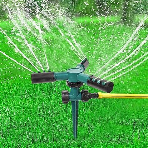 Kocacli Sprinklers Yard, Rotary White ABS Garden Sprinkler, 360 ...