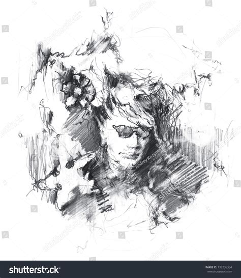 Abstract Pencil Sketches