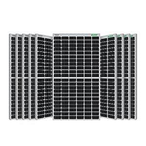 WAAREE Solar Panel 550 Watt (Pack of 10) Halfcut 24 Volts 144 Cells ...