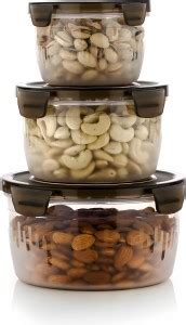 Meteor Plastic Fridge Container - 300 ml, 600 ml, 1200 ml Price in ...