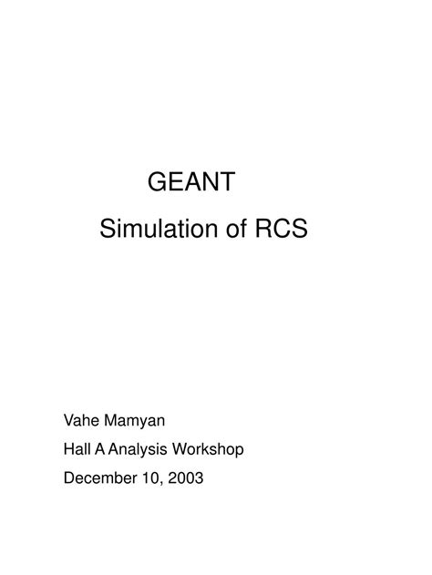 Image result for Geant Simulation in Python