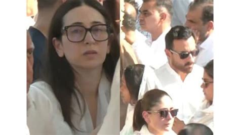 Sunjay Kapur funeral: Karisma Kapoor gets emotional, son Kiaan breaks ...