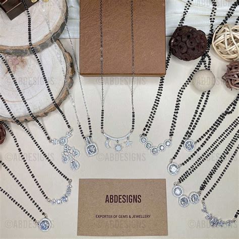 Alluring Silver Plated Mangalsutra Combo – Abdesignsjewellery
