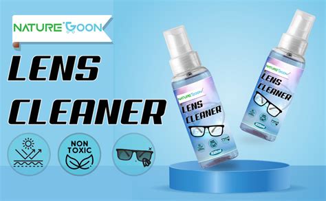 Buy Naturegoon Lens Cleaning Solution with Microfibre Cloth 100ml(Pack ...