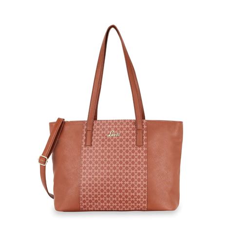 Buy Lavie Mono T Women's Tote Bag (Brown) at Amazon.in