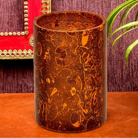 Jaisalmer Fossil Habur Stone 5" Glass online in india at best price
