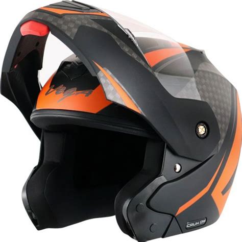 VEGA Crux DX Checks Motorbike Helmet - Buy VEGA Crux DX Checks ...