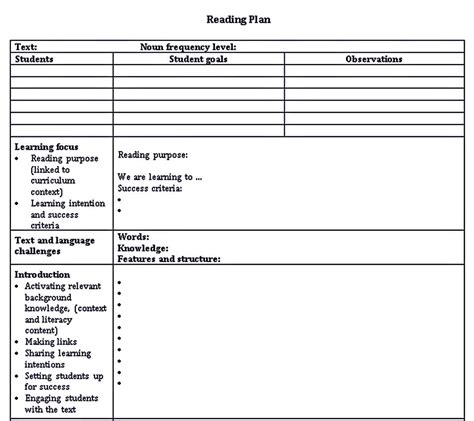 Lesson Plan Sample 的图像结果