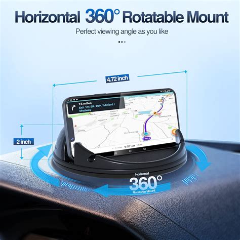 Loncaster Car Phone Holder Mount, [Horizontal 360° India | Ubuy