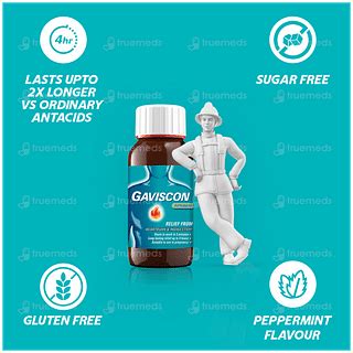 Gaviscon Liquid Uses, Substitutes, Price - Truemeds