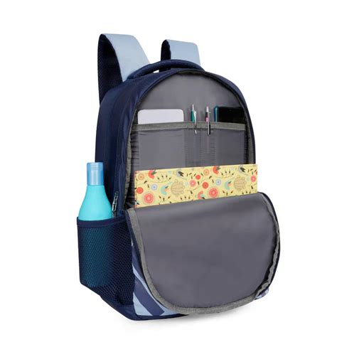 United Colors of Benetton Colter Back to School Backpack Navy+Light Bl ...