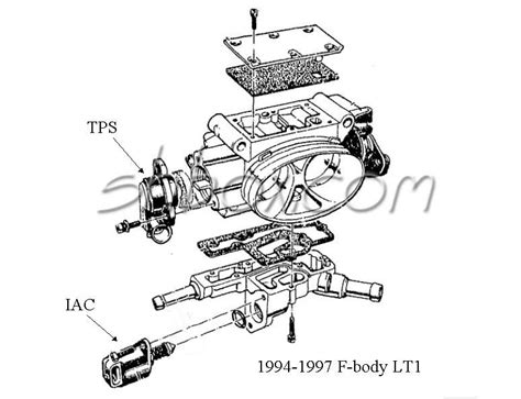 LT1 Engine Exploded View 的图像结果