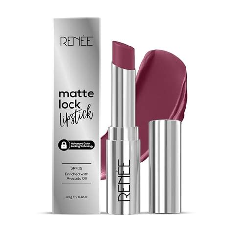 Buy RENEE Matte Lock Lipstick - Indie, Moisturizing, Long Lasting ...