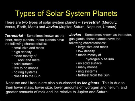 Planet Types 的图像结果