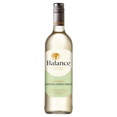 Balance Natural Sweet Collection White 750ml | Norman Goodfellows