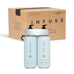 Acquavera Double Bracket (Silver) with Infuse White Tea and Coconut ...