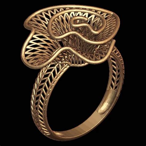 32 Unique Ring STL Files Jewelry Design Collection - Exquisite Rings
