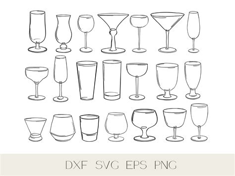 Wine Glass Outline