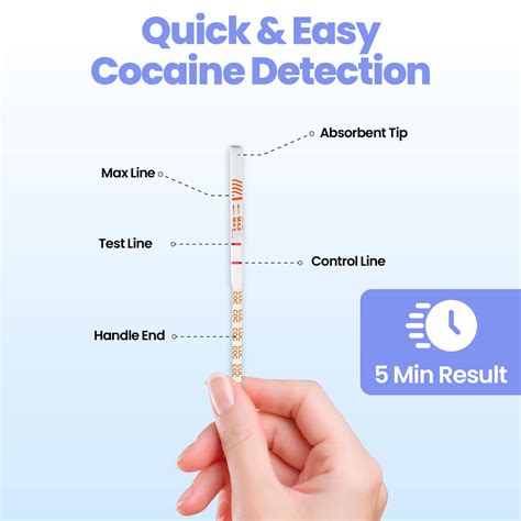 Cocaine Drug Testing Kits Urine Test Strips One Step Test Pack | Home ...