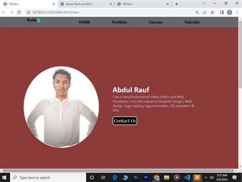 How to Convert Adobe XD into HTML and CSS 的图像结果